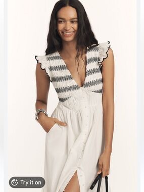 Anthropologie peregrine Midi Dress